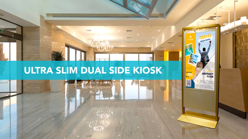 Ultra Slim Dual Side Kiosk