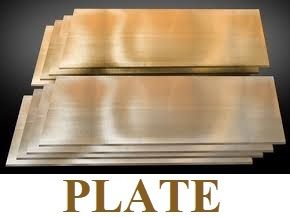 Golden Bronze Plate