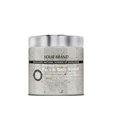 Standard Quality Activated Charcoal Face And Body Scrub