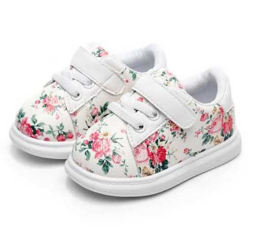 No Fade Fancy Printed Baby Shoes at 