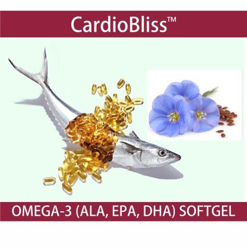 Omega 3 (ALA, DHA, EPA) Softgel Capsules