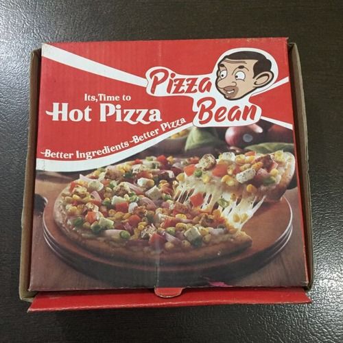 Glossy Lamination Pizza Paper Corrugated Box 