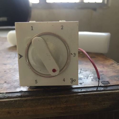 White Shock Proof Fan Regulator