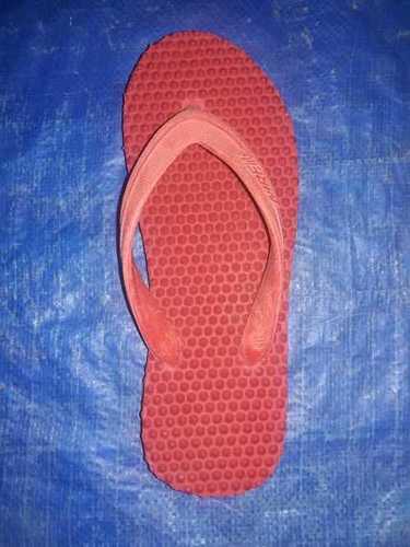 Red Gents Dotted Hawai Slipper
