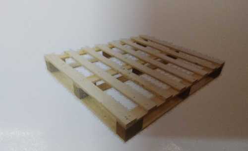 Brown Industrial Four Way Wooden Pallet