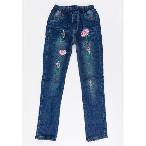 Ladies Printed Blue Denim Jeans Gender: Women