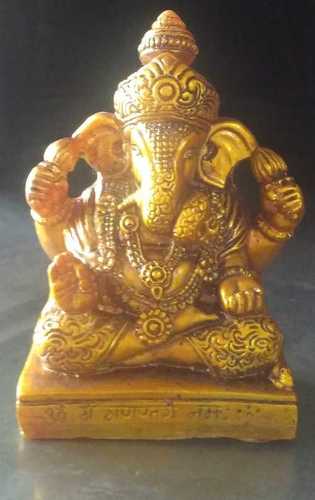 Durable Poly Resin God Ganesh Statue 