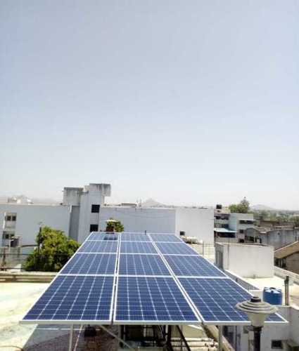 Blue Polycrystalline Solar Power Panel