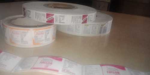 Self-Adhesive Printed Barcode Label Roll