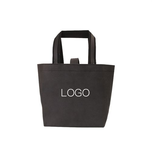 As Picture Black Color Paper Handbag