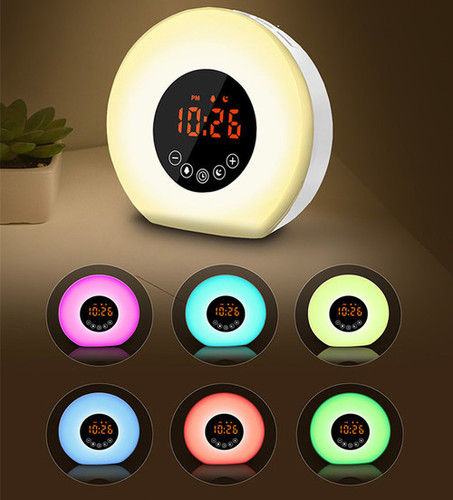 Creative Sunrise Wake-up Lamp with Bluetooth