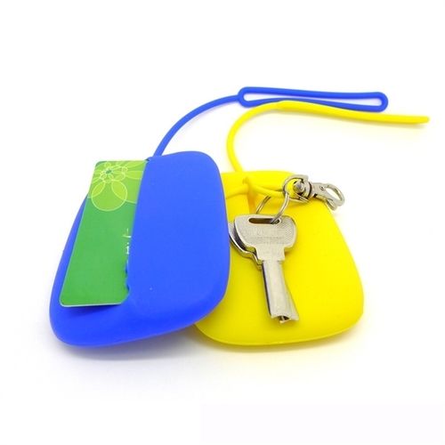 Easy To Clean Silicone Key Bag Size: Various