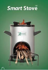 Greenway Smart Stove - High-Efficiency Single Burner | Versatile Biomass Fuel Use for Everyday Cooking