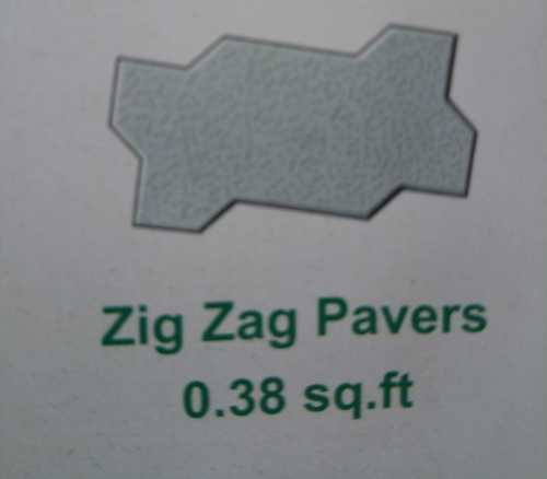 Zig Zag Paver Block 