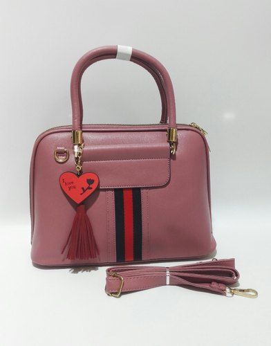 Multicolor Ladies Pu Leather Handbag