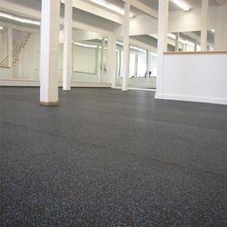 Black Rubber Flooring