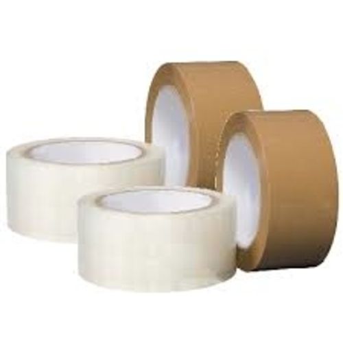 Transparent And Brown Bopp Plastic Tape Length: 20-650  Meter (M)