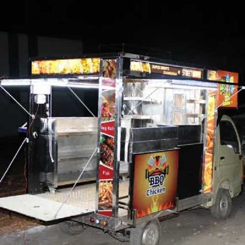 Multicolor Fuel Efficient Food Truck