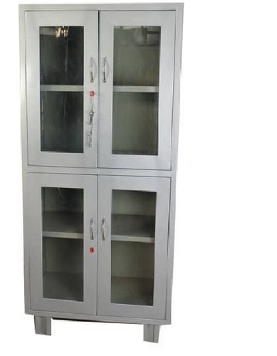 Machine Made Allwyn Office Almirah Glass Door