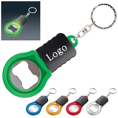 Green Light-Up Bottle Opener