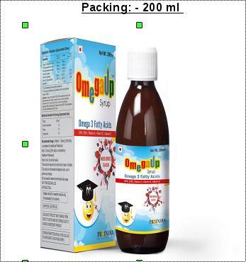 Liquid Omegaup Syrup (200Ml)