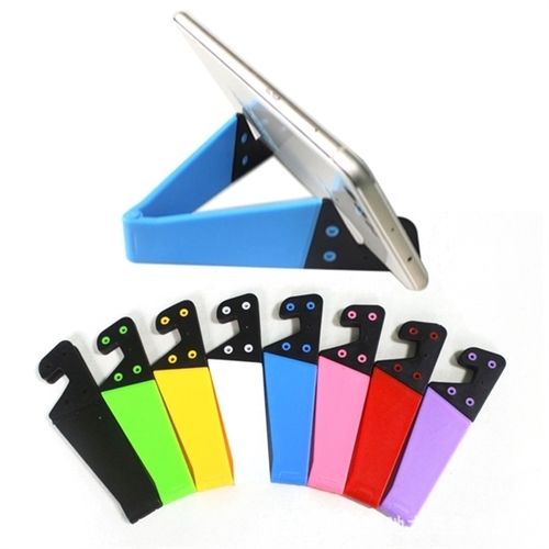 Multi Color V-Shaped Foldable Cell Phone Stand