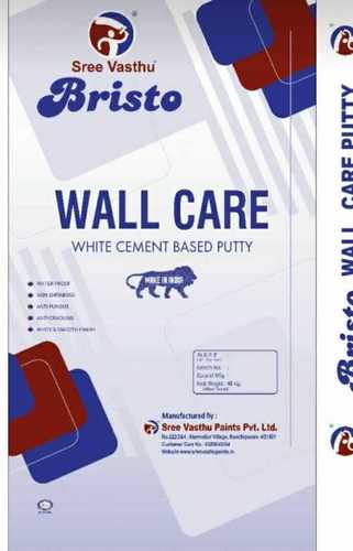 White Cement Based Wall Care Putty Grade: A