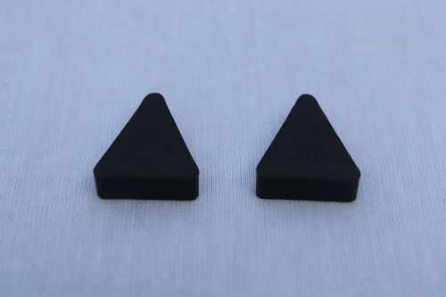 Black Abs Triangular Supporter