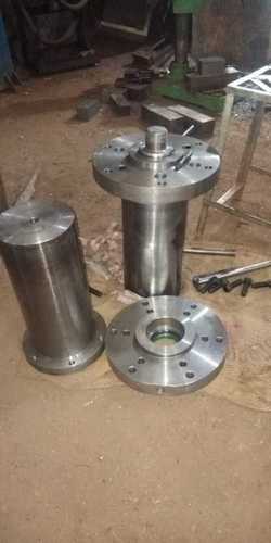 Steel Compact Hydraulic Silver Cylinder 