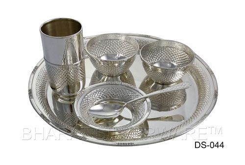 silver dinner set