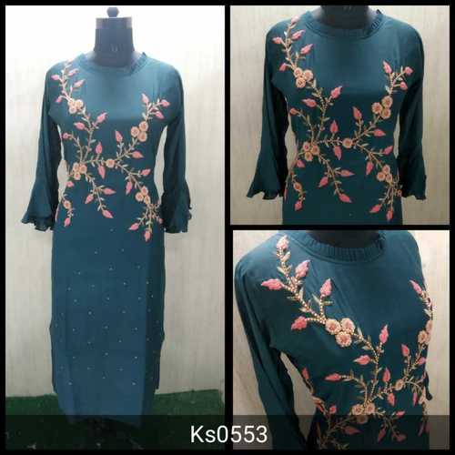 Any Ladies Anti Wrinkle Designer Kurtis