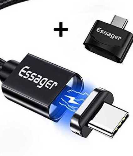 Electric USB Data Cable - 1M & 2M Length, Black | Superior Flexibility, Fast Speed, Low Propagation Delay