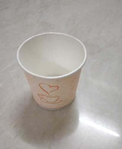 White Leak Proof Paper Tea Cup