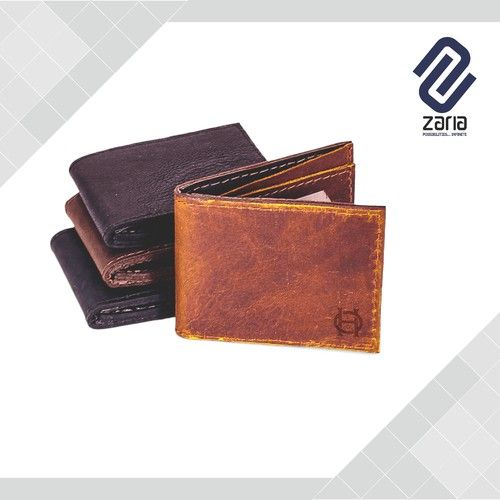 Various Colors Are Available Mens Plain Pattern Wallet