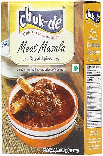 100G Chukde Spices Meat Masala Shelf Life: 12 Months