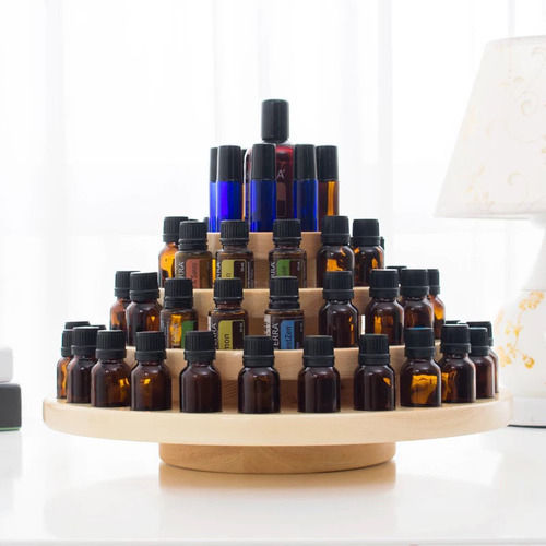 Essential Oil Wooden Display Design: Stylish