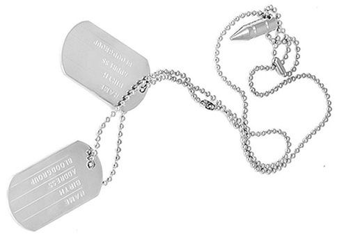 Military Dog Tag