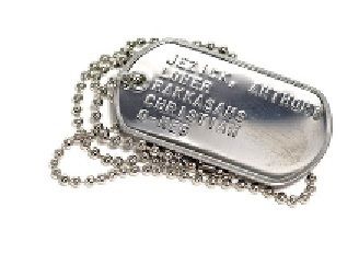 Military Dog Tag