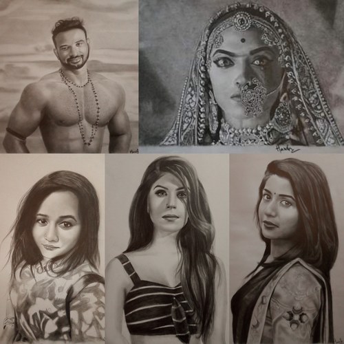 Pencil Sketch Painting Services By Sketch For You 