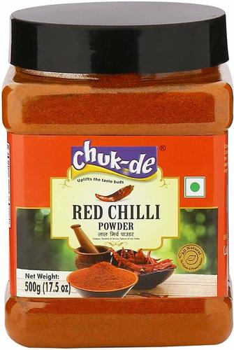 Red Chuk De Spices Lal Mirch (Red Chilli) Powder Pet Jar 500G