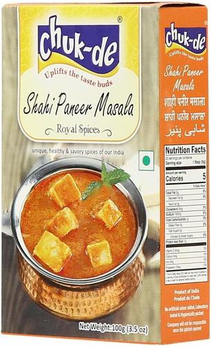 Chuk De Spices Shahi Paneer Masala Powder 100g