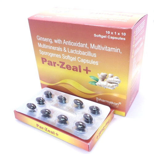 Par-Zeal Plus Softgel Capsule General Medicines