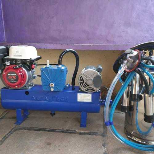 Blue Milking Machine Single Bucket