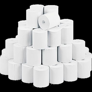 Plain White Thermal Paper Roll