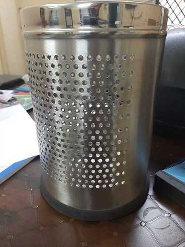 Round Shape Stainless Steel Dustbin