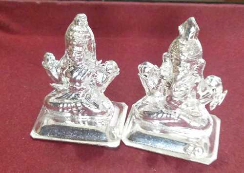 Silver God Ganesha Statue