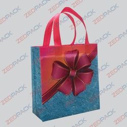 Blue Printed Designer Gift Bags