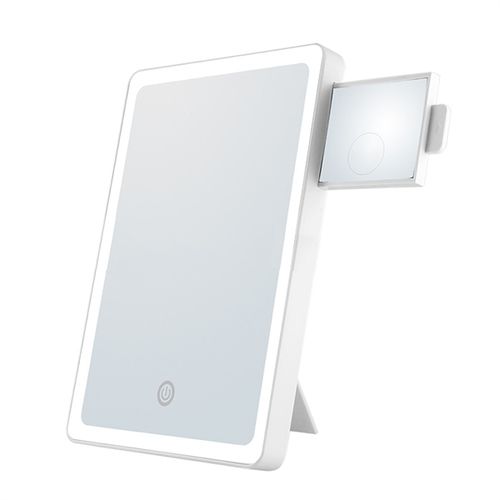 LED Makeup Mirror With 10X Magnification