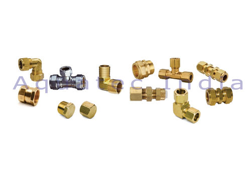 Cw614N (Cuzn39Pb3) Long Life Brass Compression Fittings