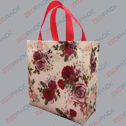 Loop Handled Printed Non Woven Box Bag